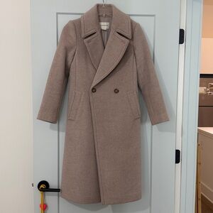 Club Monaco Women's Beige Trench Coat